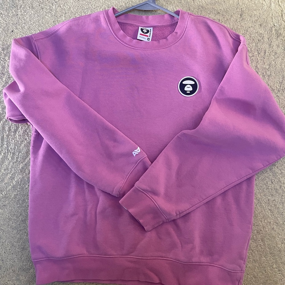 A bathing ape sweater shirt